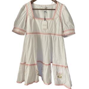 English Factory Embroidered Dress size L